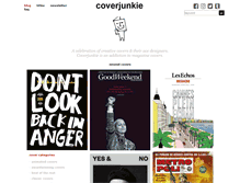 Tablet Screenshot of coverjunkie.com